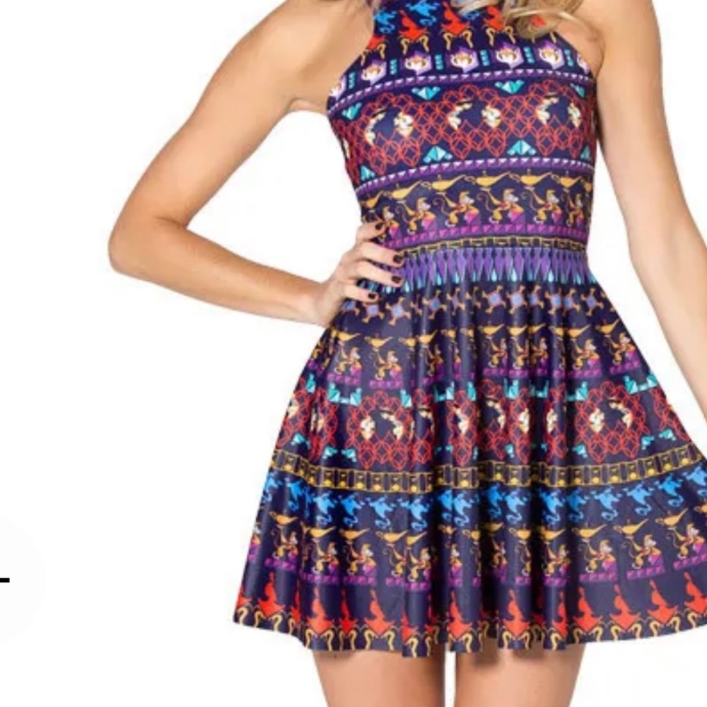 BM a whole new world reversible skater dress LT